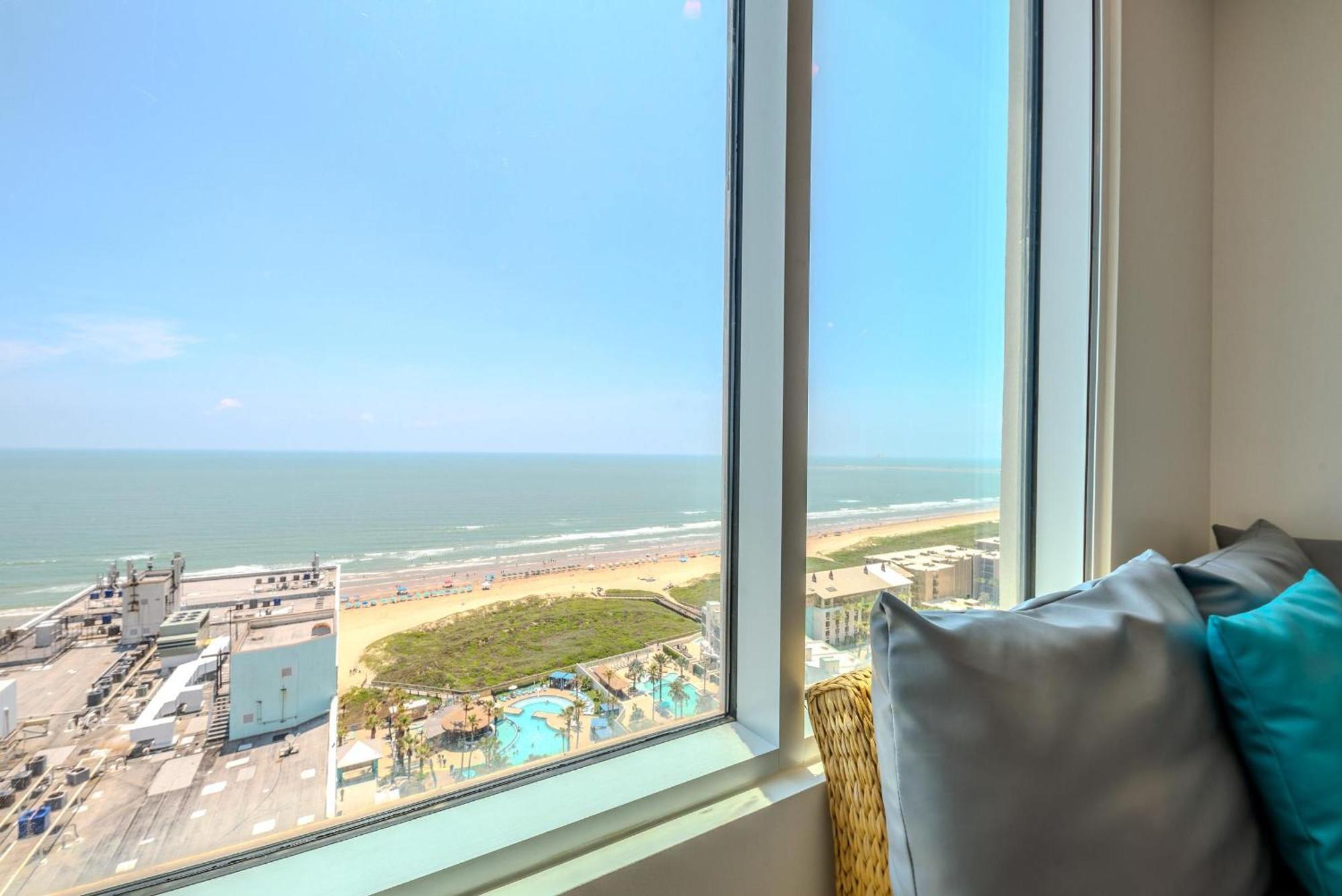 Beachfront 3 Bedroom Condo South Padre Island Buitenkant foto